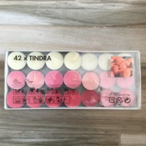 34 Tealight Candles Tindra IKEA
